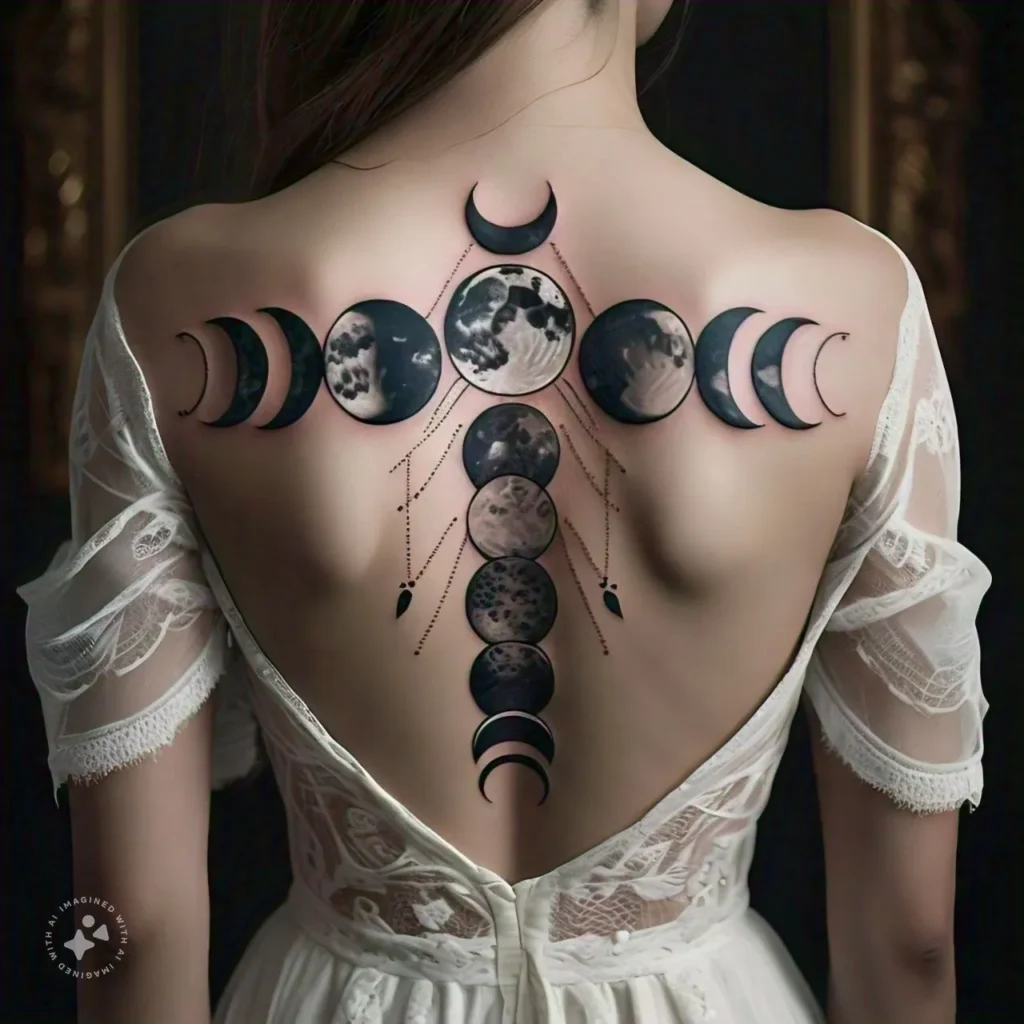 Phases Of The Moon Tattoo Mean