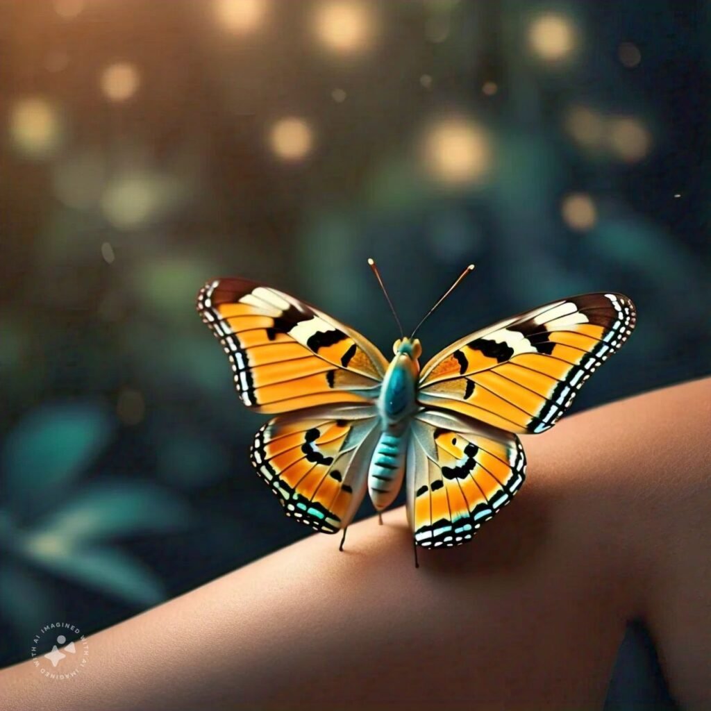 Spiritual Meaning of a Butterfly Landing