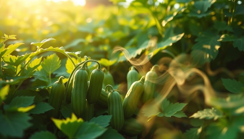 Spiritual Meaning of Smelling Cucumbers